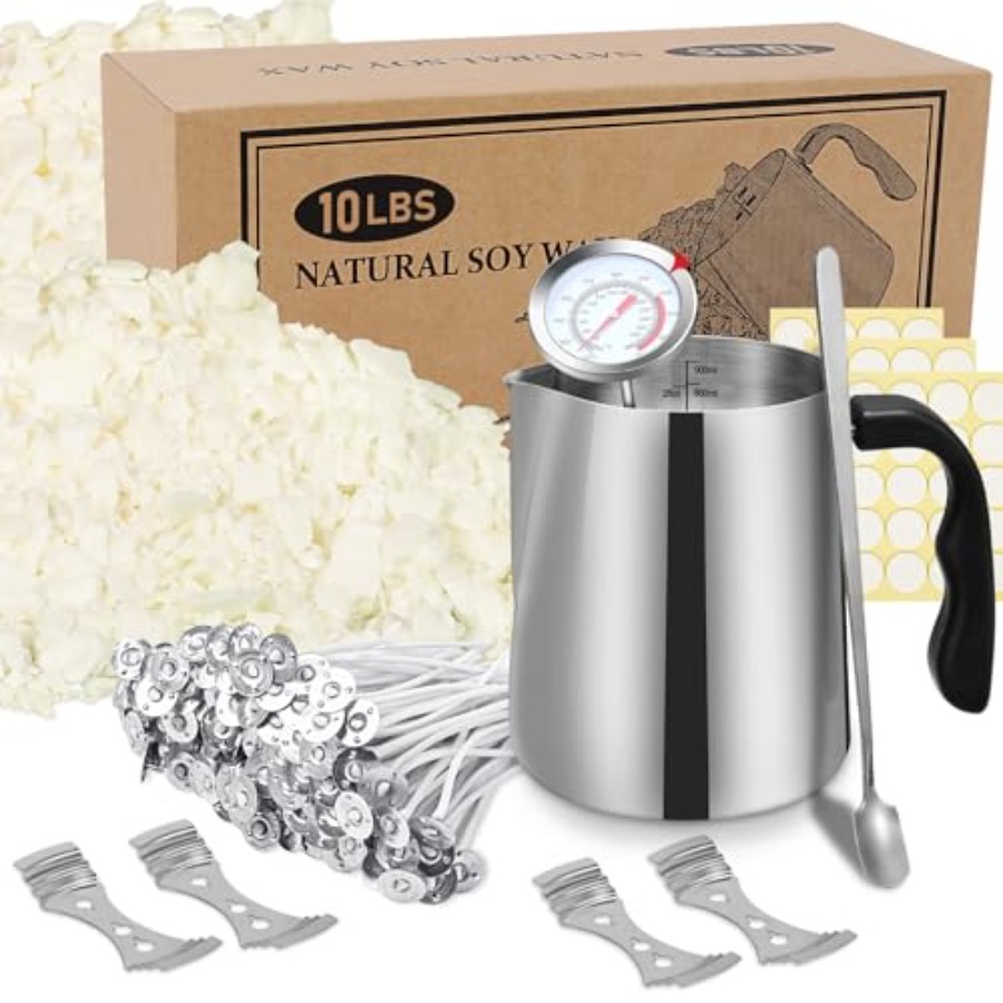 Soy Wax Flake - Zestaw do robienia świec, wosk sojowy