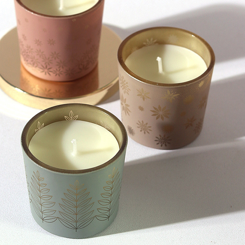 Home Fragrance Candles - Kolorowe ceramiczne świece kreatywne zapachy do
