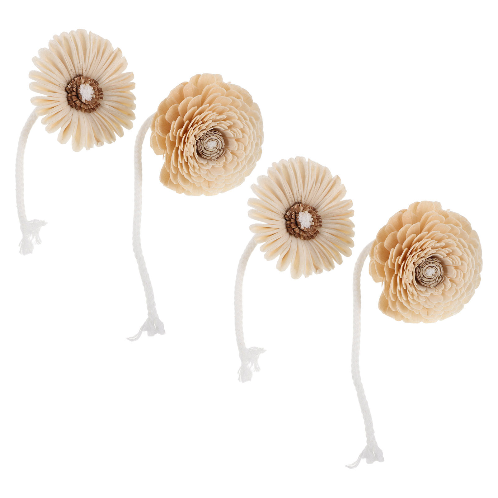 Home Fragrance Leather Diffuser - 4 szt. Dyfuzor zapachowy z imitacją