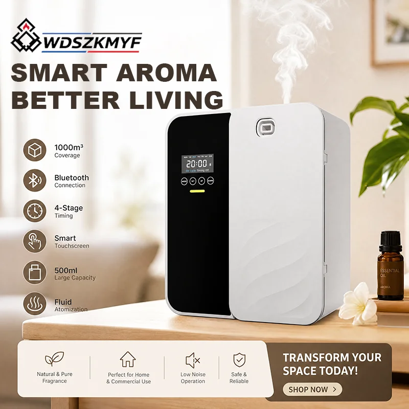 Home Fragrance Aroma - Elektryczny bezwodny dyfuzor zapachowy montowany na