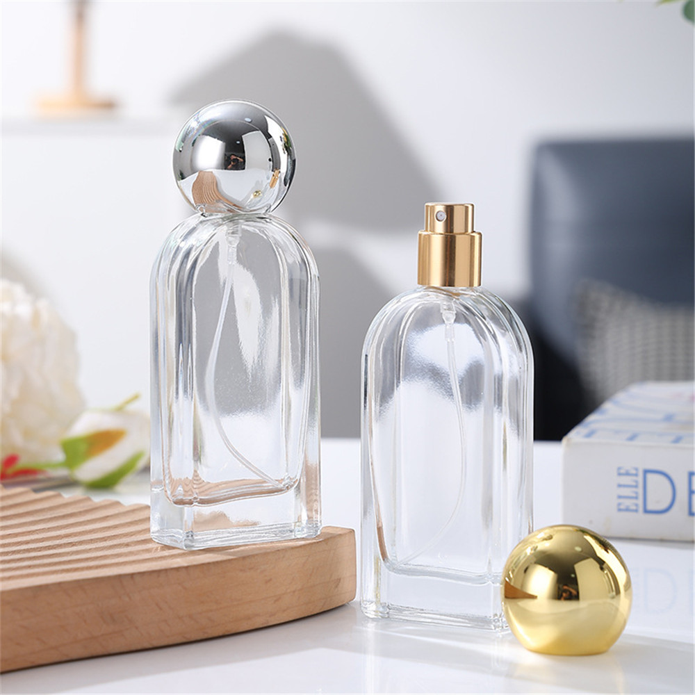 Home Fragrance Units - Butelka z rozpylaczem, przezroczysta szklana butelka,
