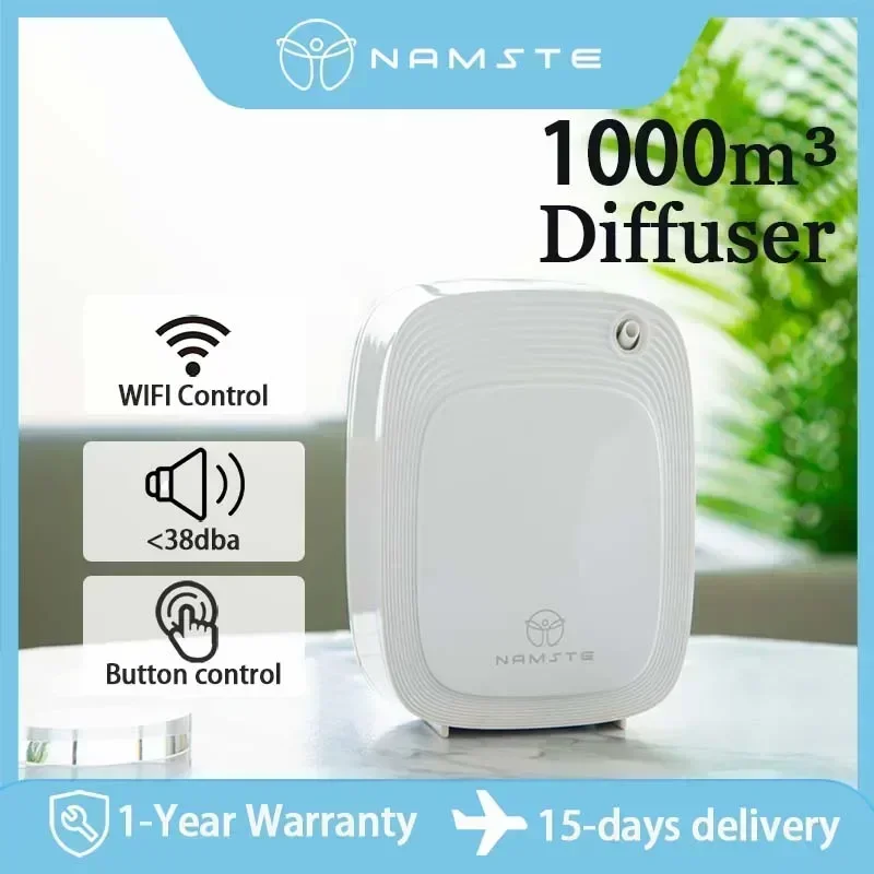 Home Fragrance Aroma - Namaste 1000m³ Dyfuzor Zapachowy 200ML Pojemność
