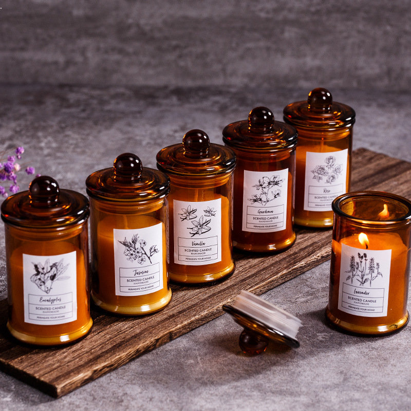 Vintage szklany słoik świeca z – Soy Wax Flake recenzja i cena