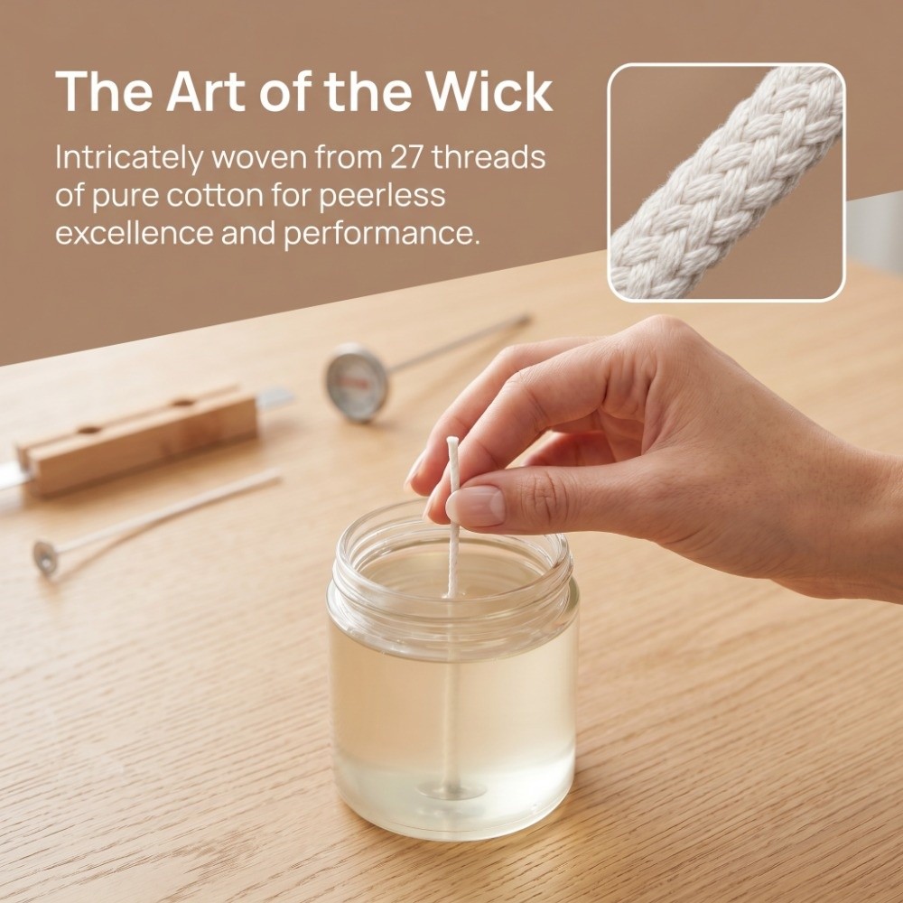 100 szt. Bezdymne, 100% bawełn – Soy Wax Flake recenzja i cena