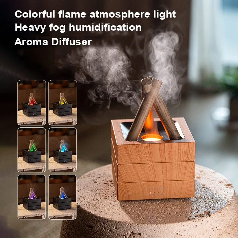 Nawilżacz Powietrza Efekt Płom – Home Fragrance Leather Diffuser recenzja i cena