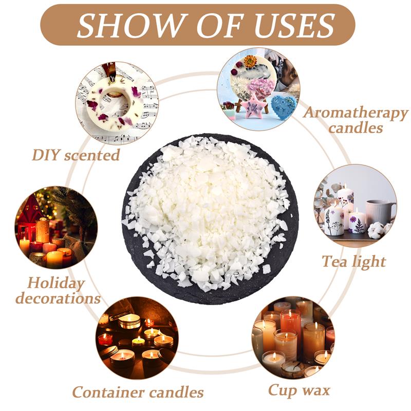 50-1000g naturalny czysty wosk – Soy Wax Flake recenzja i cena