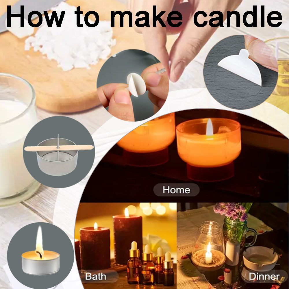 55szt Kwiatowa świeca Knot Dre – Home Fragrance Candles recenzja i cena