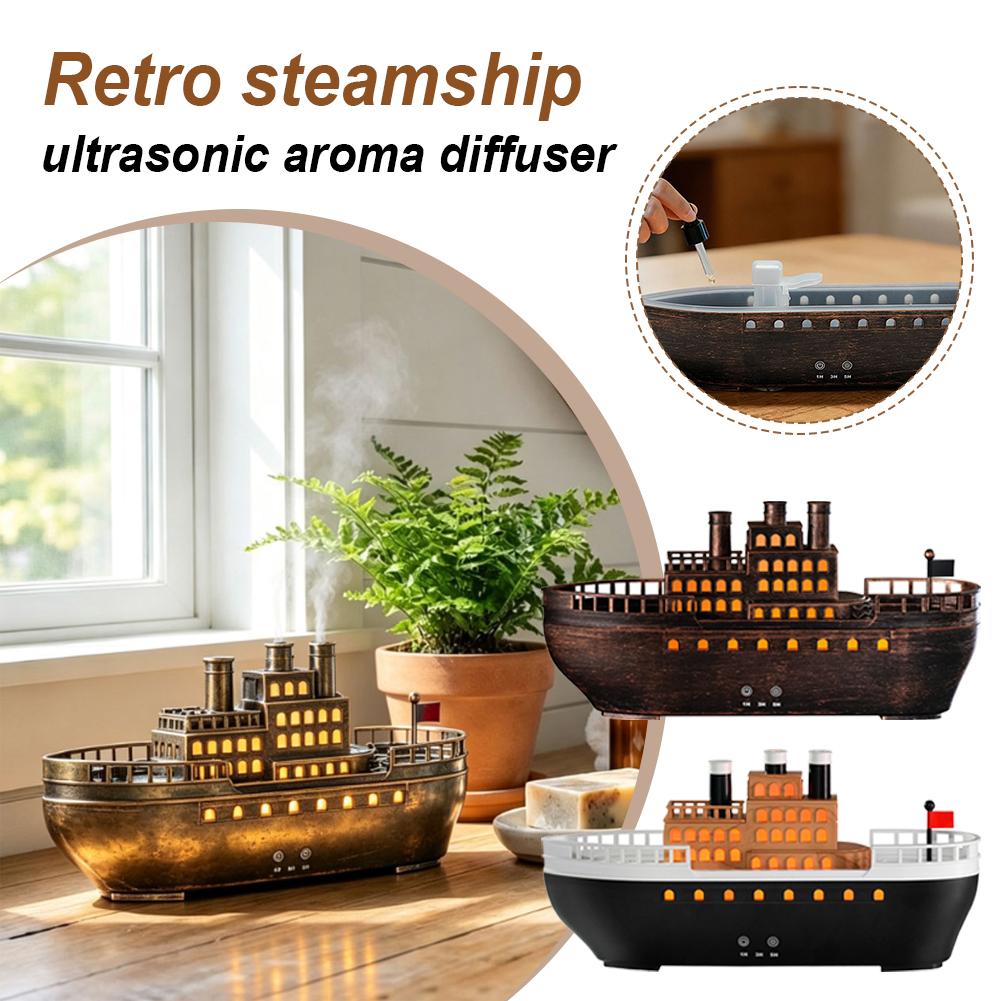 Retro Steamboat Ultradźwiękowy – Home Fragrance Essence recenzja i cena