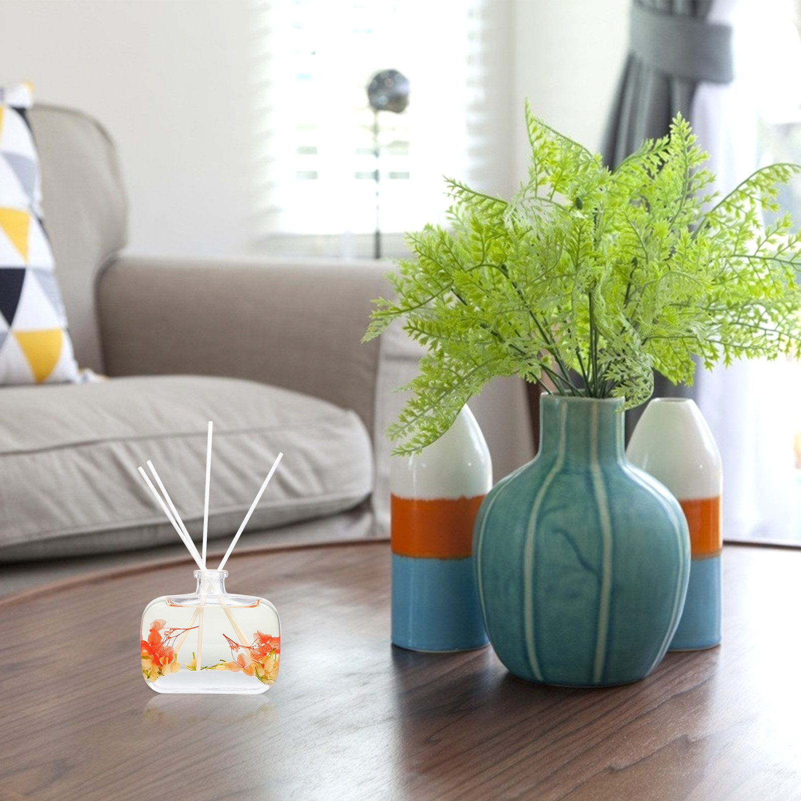 1 zestaw dyfuzora zapachowego  – Home Fragrance Leather Diffuser recenzja i cena